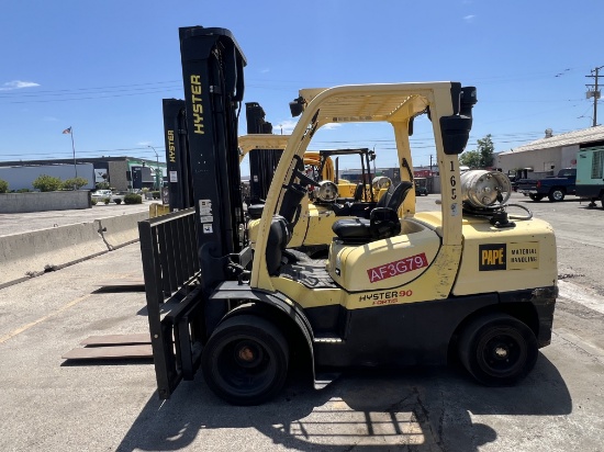 2013 Hyster H90FT 9000lb LPG Forklif