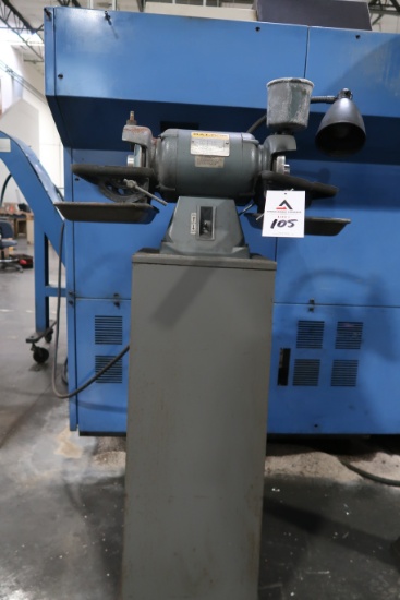 Baldor Doulble Ended Pedestal Grinder, 1/2HP (SOLD AS-IS - NO WARRANTY)