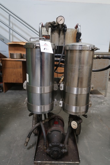 Harvard Filter System, .5HP 80 PSI, s/n 89058710500 (SOLD AS-IS - NO WARRA
