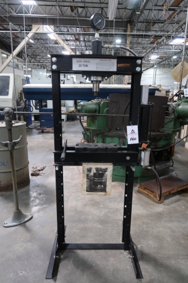 Wimmer 20 Ton H-Frame Press (SOLD AS-IS - NO WARRANTY)