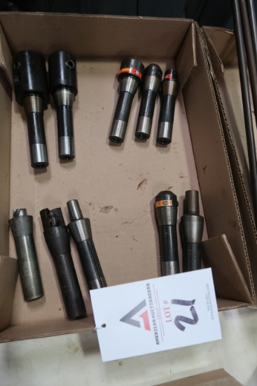 Assorted R8 Tool Holders, 10 (SOLD AS-IS - NO WARRANTY)