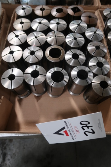 3J Collets, 25 (SOLD AS-IS - NO WARRANTY)