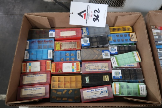 Carbide Inserts (SOLD AS-IS - NO WARRANTY)