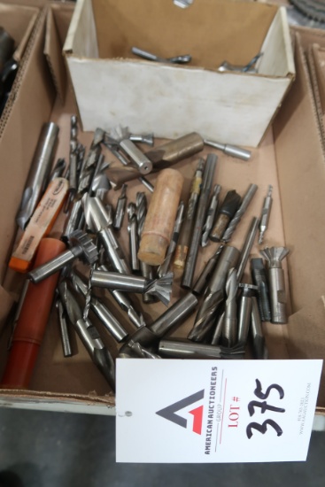 High Speed Drill Bits, Key Seat Cutters, End Mills (SOLD AS-IS - NO WARRAN