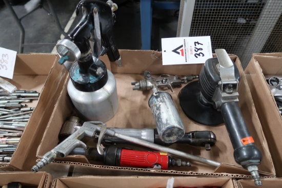 Pneumatic Orbital Sander, Pneumatic Ratchet, Pneumatic Rt. Angle Drill, Pne