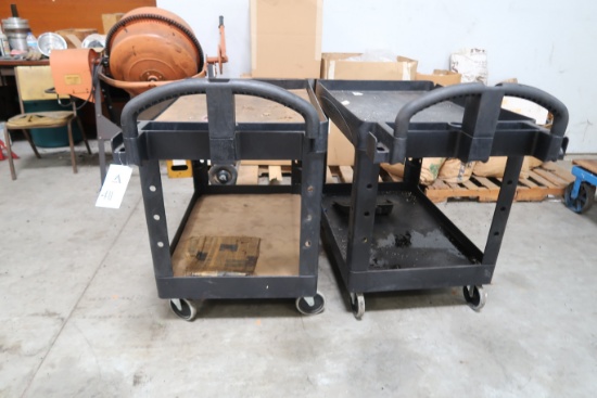 Plastic Shop Carts (SOLD AS-IS - NO WARRANTY)