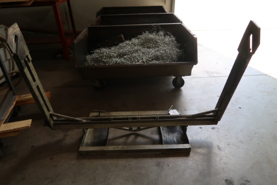 Cecor 42" x 27" x 15" Chip Cartys, 5 w/ Forklift Dumping Attachment (SOLD