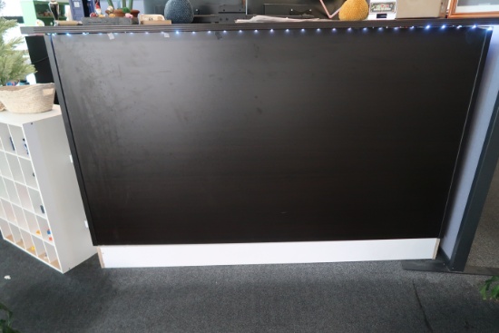 Reception Desk w/Left Hand Return, and 2 Cabinets (SOLD AS-IS - NO WARRANT