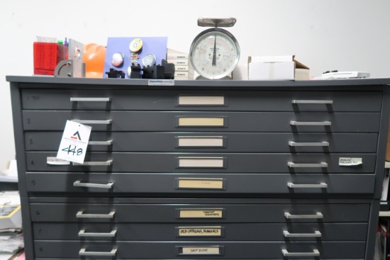 5-Drawer Blueprint File, 1 (SOLD AS-IS - NO WARRANTY)