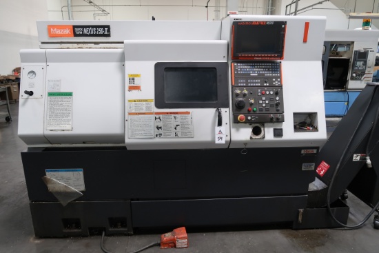 2007 Mazak Quick Turn Nexus 250-II CNC Lathe, 10" Chuck, 26.5" Swing, 22.7"