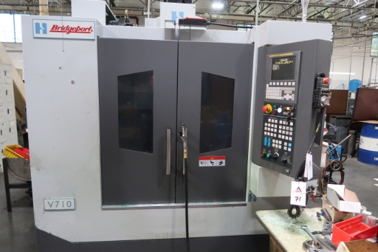 2017 Hardinge / Bridgeport V710 3-Axis CNC Vertical Milling Machine, Travel