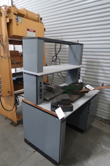 30" x 48" x 31" H Shop Table (SOLD AS-IS - NO WARRANTY)