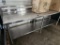 Table w shelf and backsplash