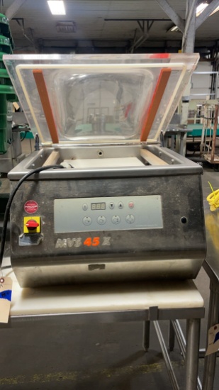 Table top vac machine