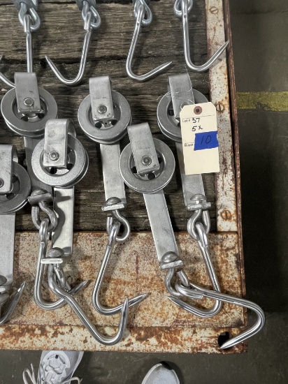 Trolleys and hooks