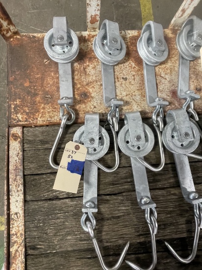 Trolleys and hooks