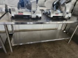 Table w backsplash