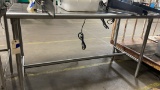 Stainless table