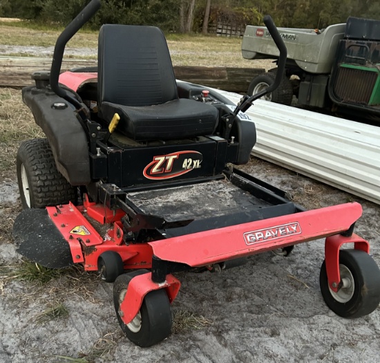 Gravely 42" Zero Turn Mower