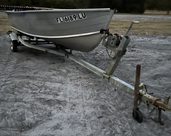 14' Aluminum Boat