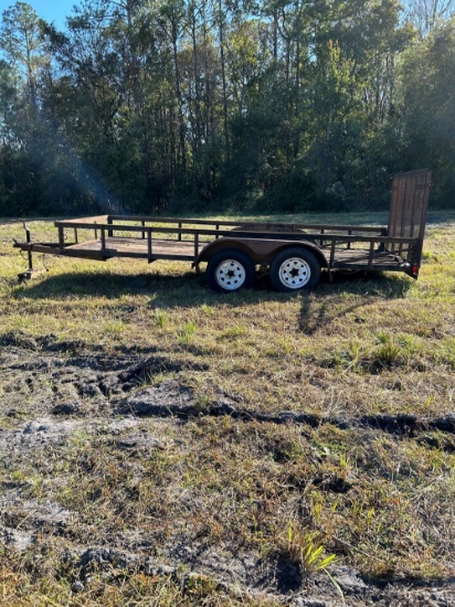 1996 16' Homemade Trailer