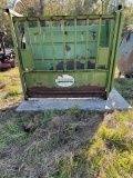 Powder River Calf Table on Conrete Slab