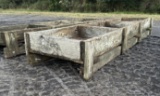 16' Wood Livestock Feed Trough