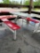 Four Person Fiber Glass Picnic Table