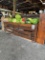 Wooden Produce Display with Crate Shelving