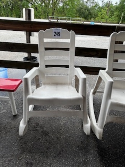 Plastic Rocking Chair