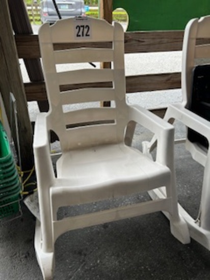 Plastic Rocking Chair