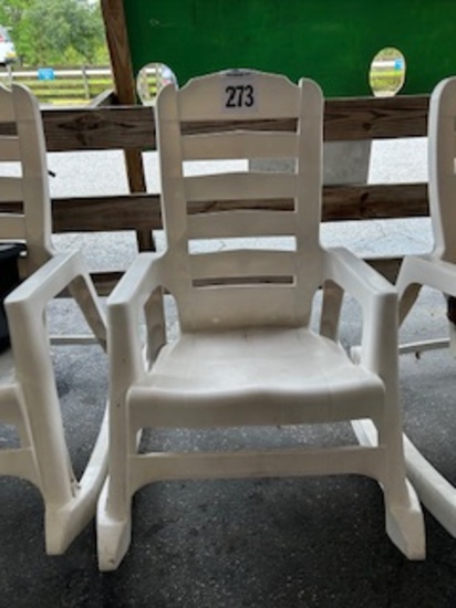 Plastic Rocking Chair