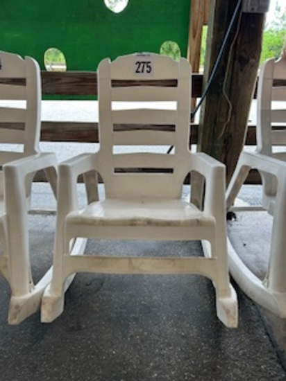Plastic Rocking Chair