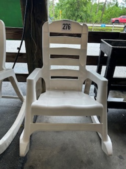 Plastic Rocking Chair