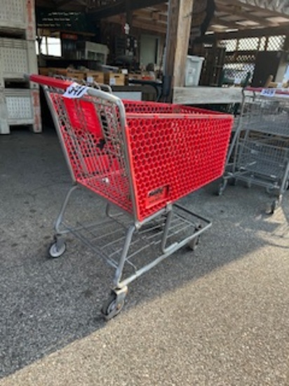 Red Shopping Cart