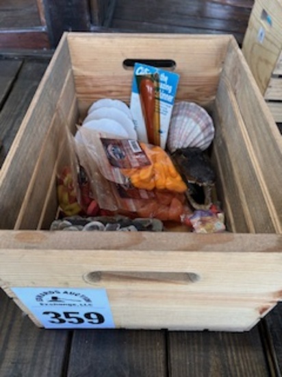 Miscellaneous Gift Merchandise with Basket