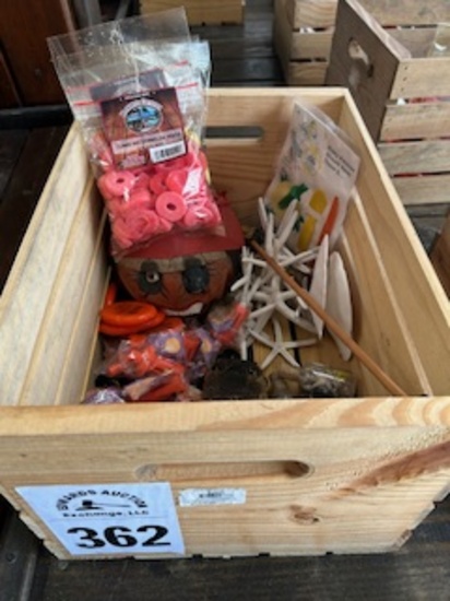 Miscellaneous Gift Merchandise with Basket