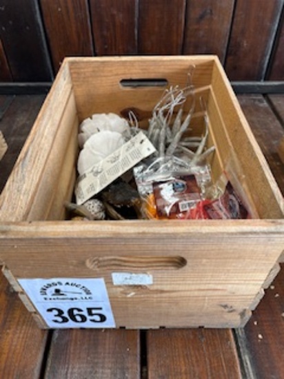 Miscellaneous Gift Merchandise with Basket