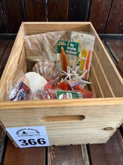 Miscellaneous Gift Merchandise with Basket