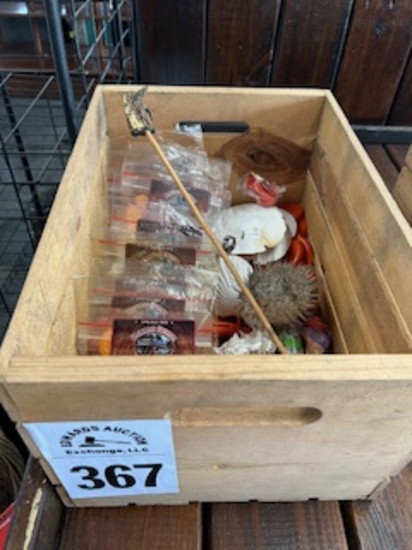 Miscellaneous Gift Merchandise with Basket