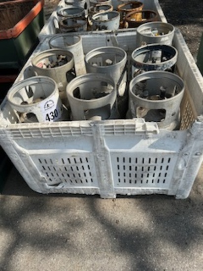 Bin of 8LP Tanks