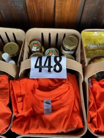 Miscellaneous Gift Merchandise with Basket