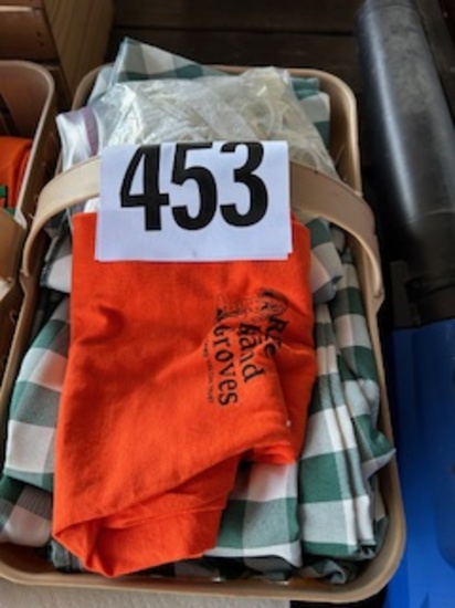 Miscellaneous Gift Merchandise with Basket