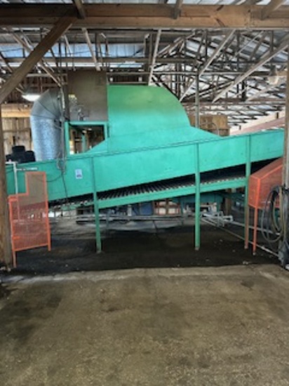 24" x 10' Over All Cross Roller Dryer