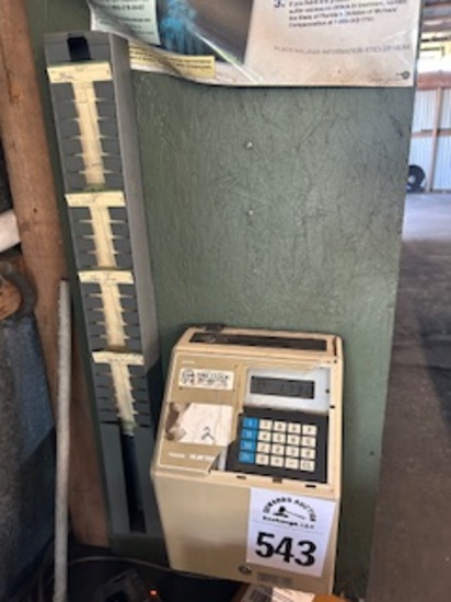 Time Clock With Auto Hour Tally