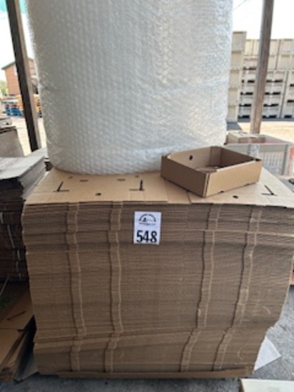 Pallet Of Boxes With Wrap