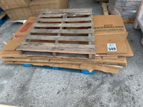 Pallet Of Watermelon Boxes