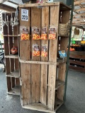 Three Sided Produce Bin Display Case