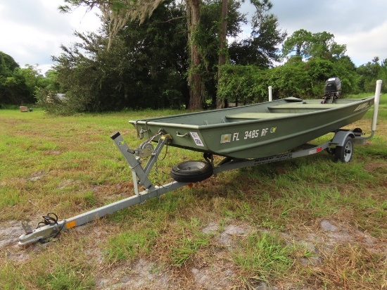 2016 Alumacraft Boat