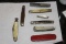Lot of 8 Pocket Knives